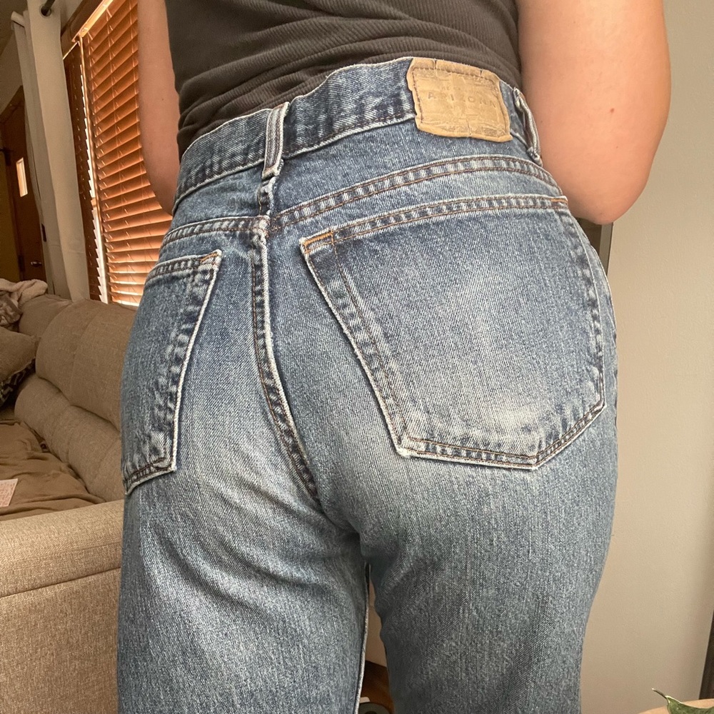 Arizona vintage style high rise mom Jeans